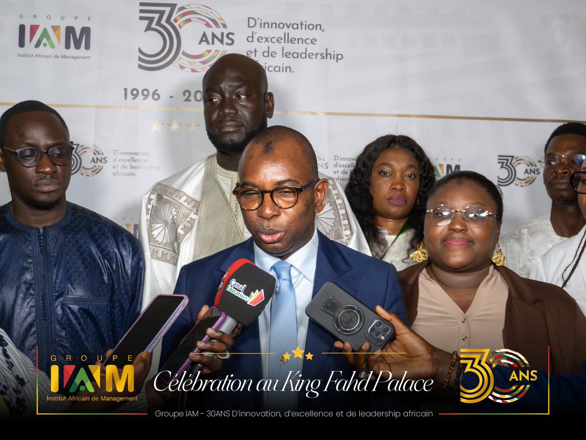 GroupeIAM's tweet photo. L’apothéose des 30 ans du Groupe IAM ✨

Une soirée exceptionnelle au King Fahd Palace entre émotion, arts, mémoire, prestations étudiantes et célébration d’un héritage construit depuis 1996.

Merci à toute la communauté IAM pour ces moments inoubliables.

#IAM30Ans #GroupeIAM https://t.co/rnhVHBQgH9