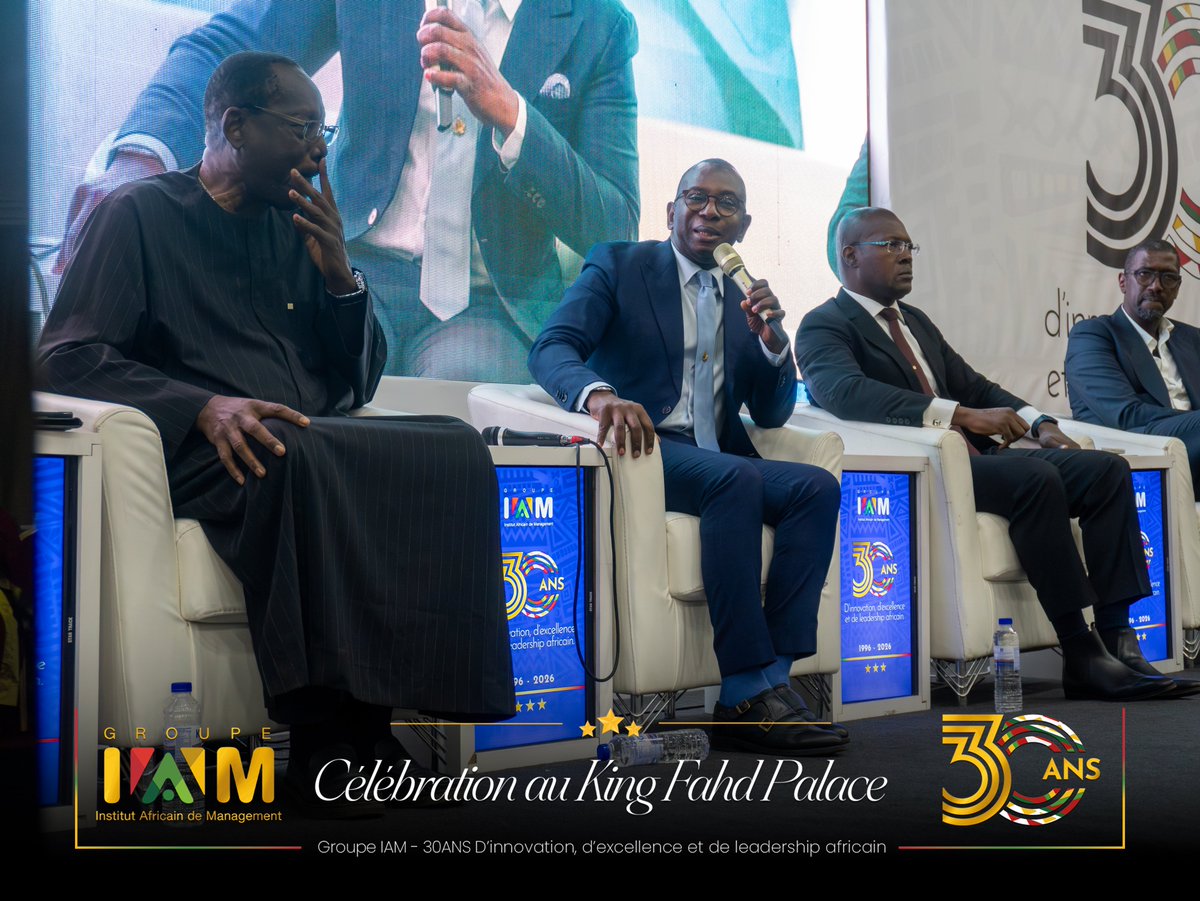 GroupeIAM's tweet photo. L’apothéose des 30 ans du Groupe IAM ✨

Une soirée exceptionnelle au King Fahd Palace entre émotion, arts, mémoire, prestations étudiantes et célébration d’un héritage construit depuis 1996.

Merci à toute la communauté IAM pour ces moments inoubliables.

#IAM30Ans #GroupeIAM https://t.co/rnhVHBQgH9