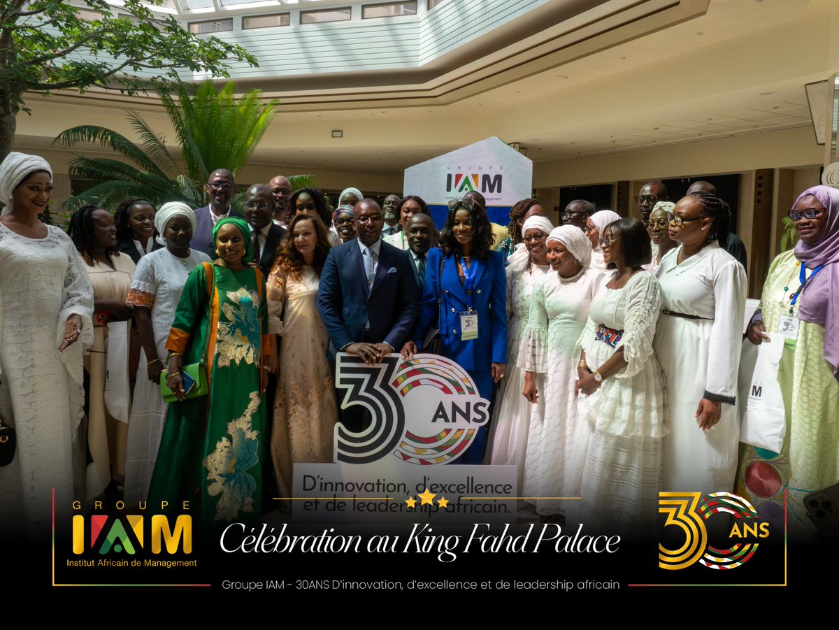 GroupeIAM's tweet photo. L’apothéose des 30 ans du Groupe IAM ✨

Une soirée exceptionnelle au King Fahd Palace entre émotion, arts, mémoire, prestations étudiantes et célébration d’un héritage construit depuis 1996.

Merci à toute la communauté IAM pour ces moments inoubliables.

#IAM30Ans #GroupeIAM https://t.co/rnhVHBQgH9