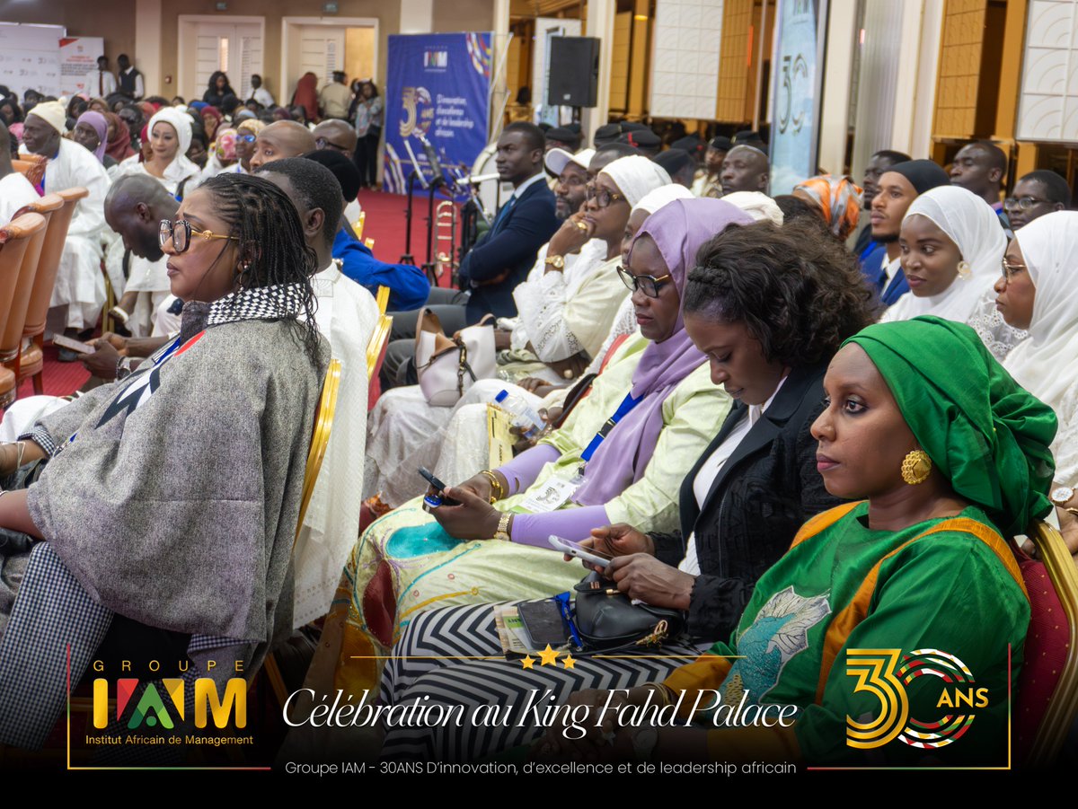 GroupeIAM's tweet photo. L’apothéose des 30 ans du Groupe IAM ✨

Une soirée exceptionnelle au King Fahd Palace entre émotion, arts, mémoire, prestations étudiantes et célébration d’un héritage construit depuis 1996.

Merci à toute la communauté IAM pour ces moments inoubliables.

#IAM30Ans #GroupeIAM https://t.co/rnhVHBQgH9