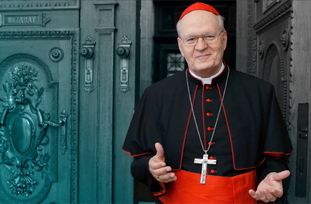 kattolikamente's tweet photo. 🔴🙏 il Cardinale Péter Erdő è in grave condizioni per un infarto. Preghiamo per lui. https://t.co/0pmcDfRURU