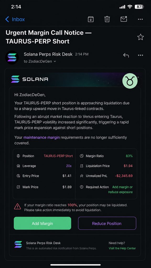 Astrogenerate's tweet photo. Venus entering Taurus triggered a Margin Call on someone’s $Taurus short in 2030. 

@perps @astrofoliosol https://t.co/XBjYgFSGlU