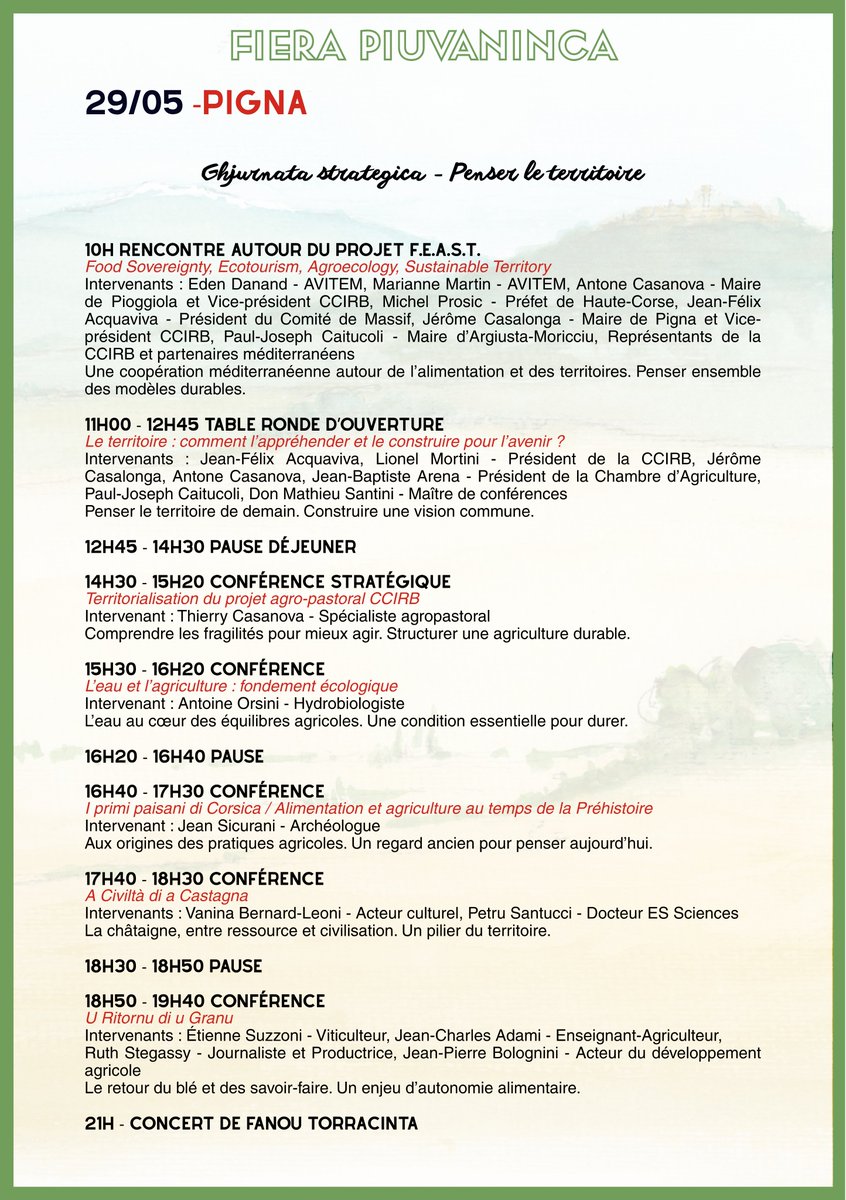 Communauté de communes Lisula - Balagna tweet media