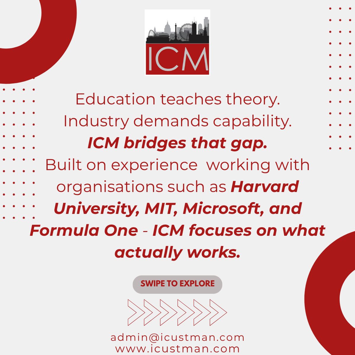 Institute Of Customer Management (@ICM_london) / Posts / X
