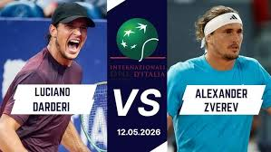 * Internazionali d'Italia *

#DARDERI  vs  #ZVEREV   (1-6 / 7-6 / 6-0)

.. e poi dicono che i MIRACOLI non esistono!
Dopo un primo set così disastroso soltanto qualche ottimista esagerato avrebbe potuto prevedere un esito
così affascinante del match!
#LucianoDARDERI ai quarti‼️👏