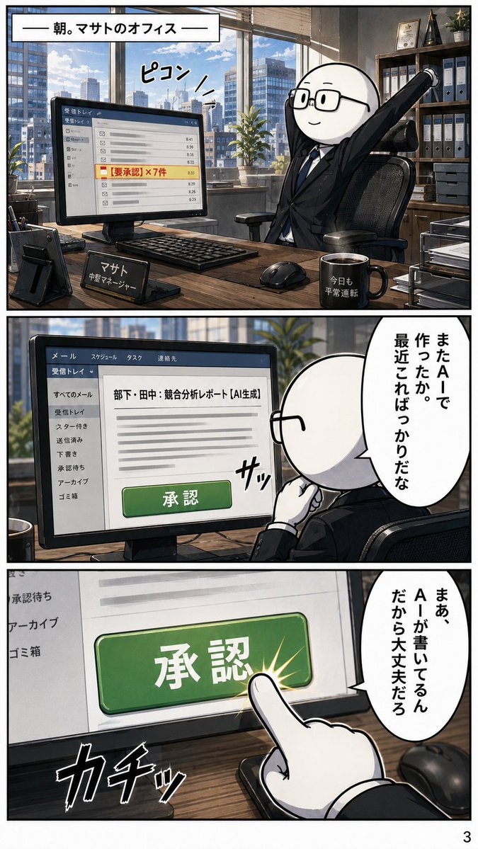 ポス鳥「ジョージ＝コクム」（森に入ったのですが怪物もおらず、ポス鳥だけがいました。赤字貿易経営者！ tweet media