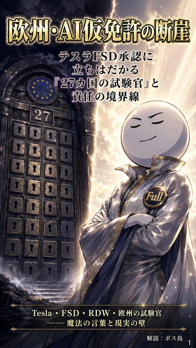 ポス鳥「ジョージ＝コクム」（森に入ったのですが怪物もおらず、ポス鳥だけがいました。赤字貿易経営者！ tweet media