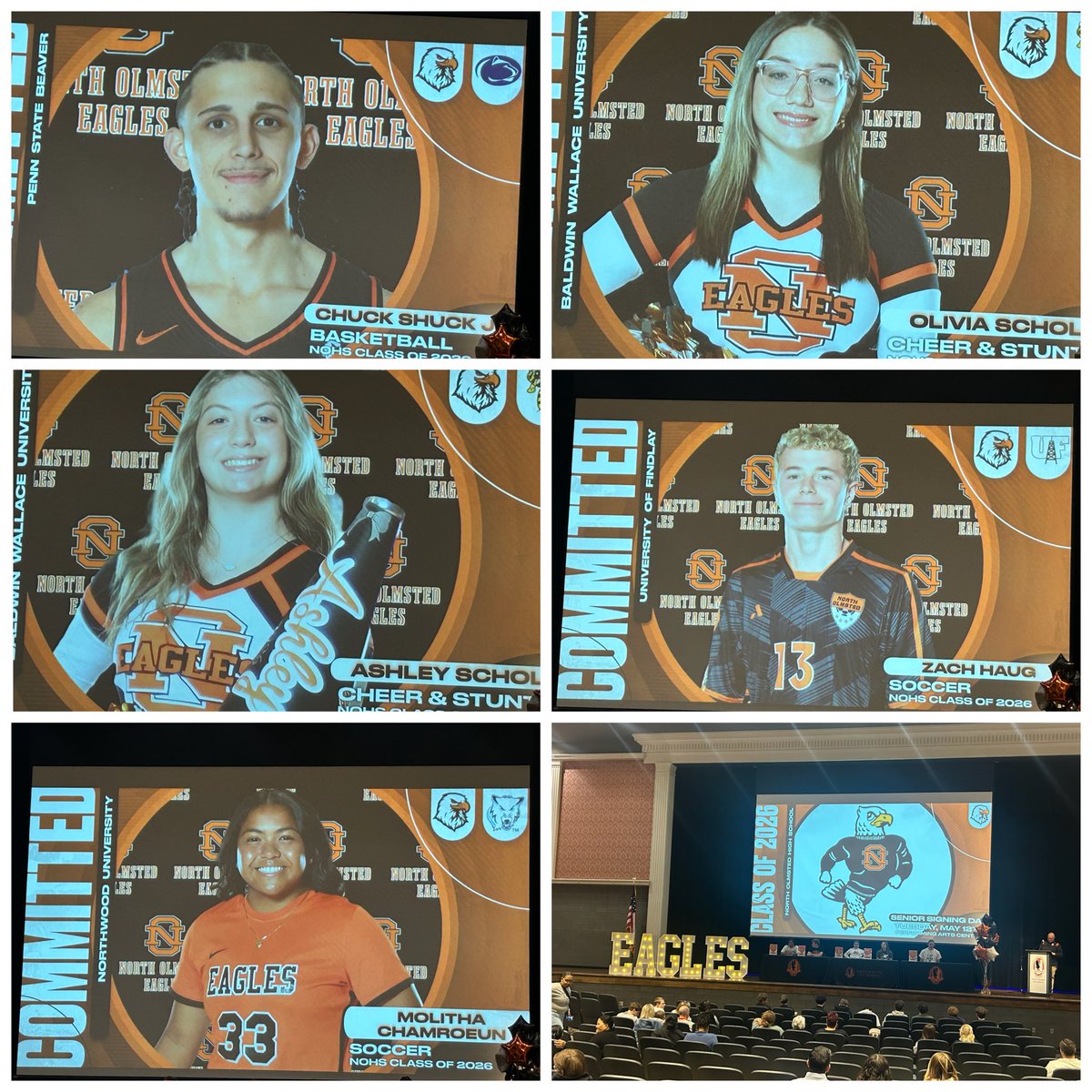 NOEaglesSuper's tweet photo. Today we proudly recognize our Spring Athletic Signees! Your hard work, dedication, and commitment have earned this opportunity, Congratulations and best of luck at the next level! 🦅 https://t.co/JwJPh7n2Lt