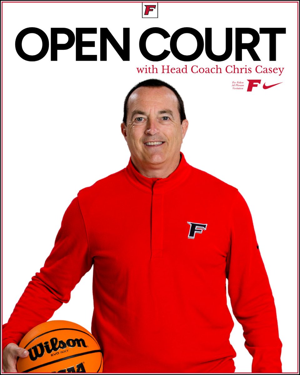 FairfieldMBB's tweet photo. It's never too early to talk 2026-27 Fairfield Basketball with @StagsCoachCasey alongside Bob, Joe, and @TylerNelson14 on the latest edition of the Open Court Podcast!

🎧 https://t.co/to7MhDHqkn

🤘🏀 https://t.co/KMLvlrEure
