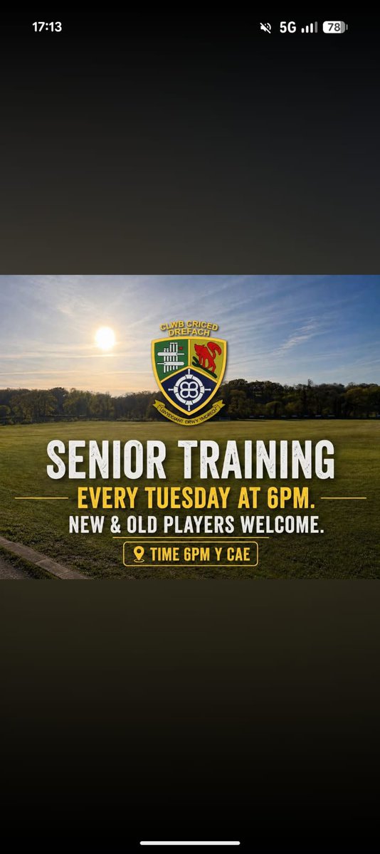 Drefach Cricket Club tweet media