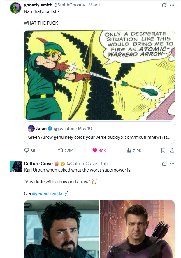 The British Superman tweet media