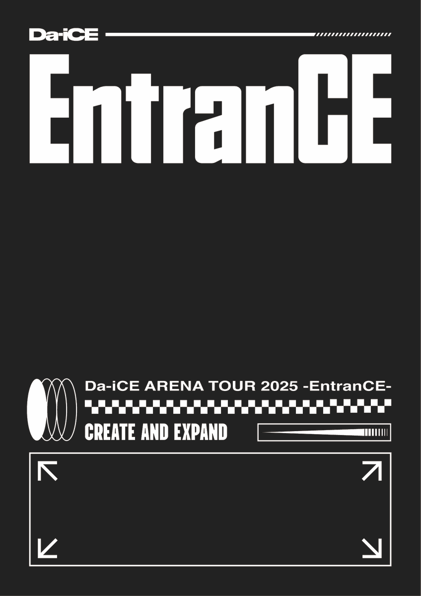 本日発売！】 LIVE DVD/Blu-ray『Da-iCE ARENA TOUR 2025 -EntranCE