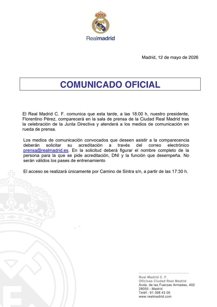 Seputar Real Madrid tweet media