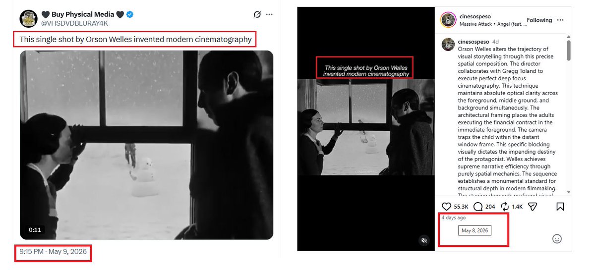 TheDiscFather's tweet photo. tHiS sInGLe sHoT bY oRsOn wElLeS iNvEnTeD mOdErN cInEmAtoGrApHy https://t.co/d4AonyHOQa