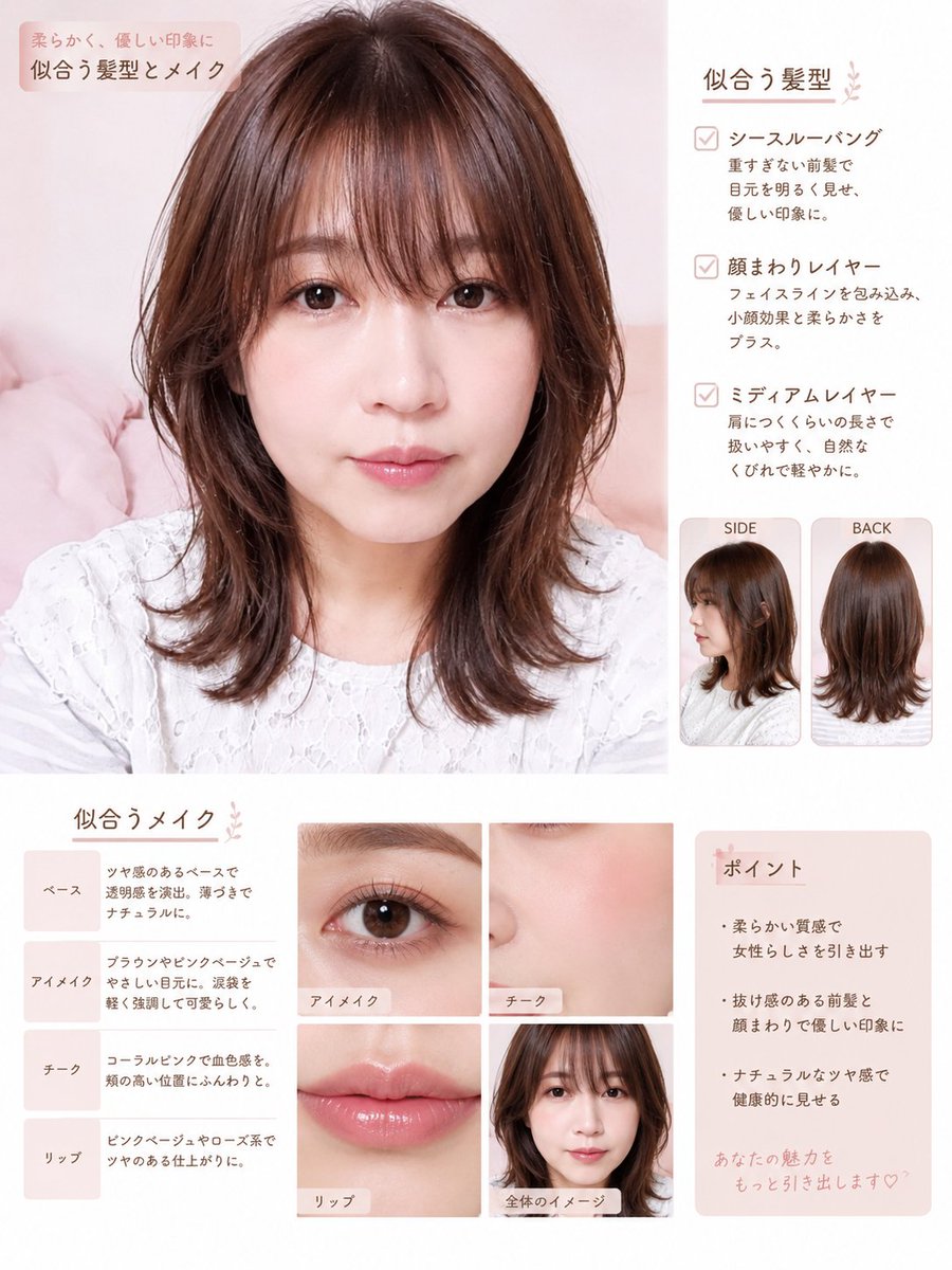aiさん AIさんに色々頑張って貰った〜✌️もはや別人（笑）