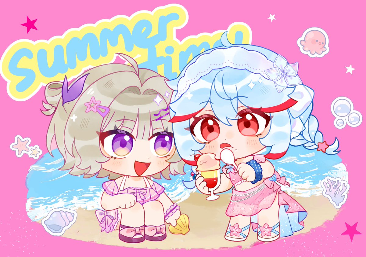 Yuna2099's tweet photo. @Lumichan_VT Hello I'm opening chibi commission https://t.co/0tiJAn8LnR https://t.co/1zhDUfAOTz