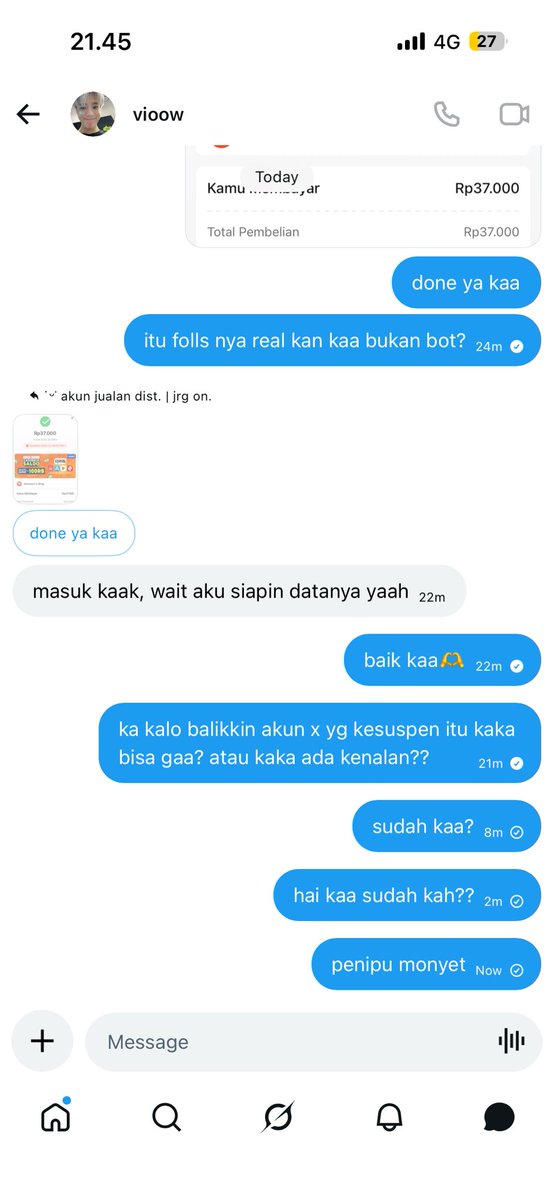˙ᵕ˙ akun jualan dist. | jrg on. tweet media