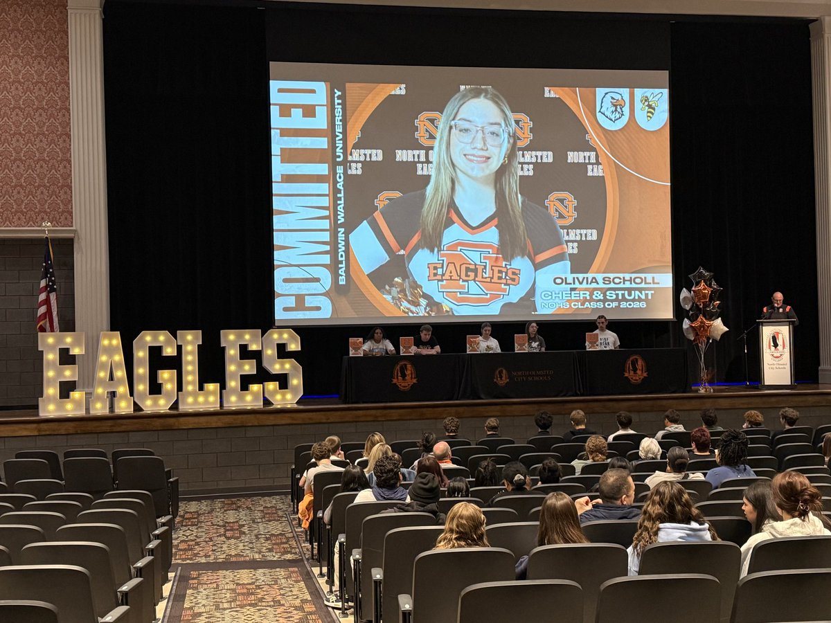 CounselorsNOHS's tweet photo. Congratulations to our Eagle Seniors on signing day 🦅🦅🦅🦅🦅 https://t.co/HYGLZwf6Pk