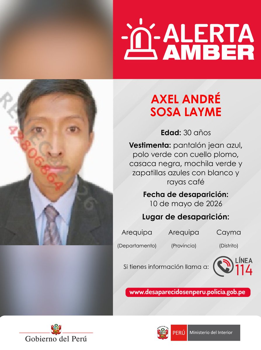 Ministerio del Interior 🇵🇪 tweet media