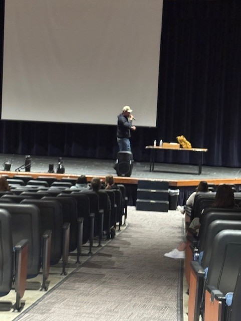 mpstigers's tweet photo. May is Indigenous People's Month and the Marshall Public Schools AIPAC celebrated with their Spring Event on May 6th.  Keynote speaker: Tall Paul shared his story and talents (music), a meal was shared, and families had the opportunity to play games and make beaded earrings. https://t.co/ZicDiQbNz4