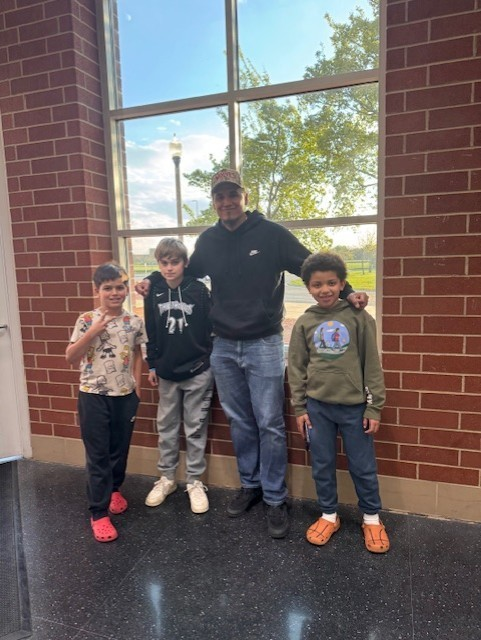 mpstigers's tweet photo. May is Indigenous People's Month and the Marshall Public Schools AIPAC celebrated with their Spring Event on May 6th.  Keynote speaker: Tall Paul shared his story and talents (music), a meal was shared, and families had the opportunity to play games and make beaded earrings. https://t.co/ZicDiQbNz4