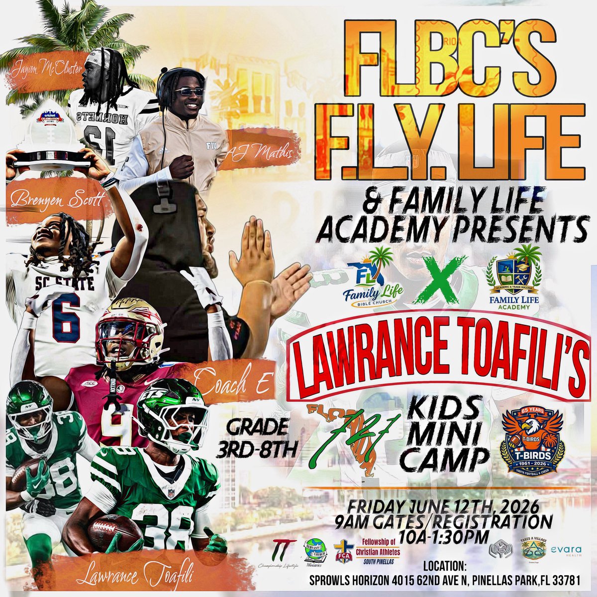 J5StarsE's tweet photo. @Toafili9 and the crew bringing something special to 727 for the kids. FREE Mini Camp! #Fun #KidsCamp 
https://t.co/1acjKgpjO5 https://t.co/jZuzVQBegT