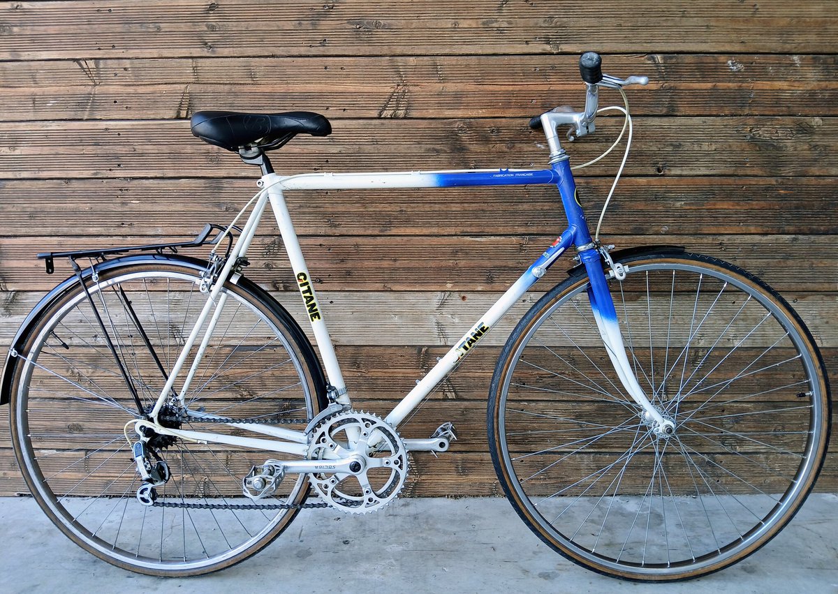 JBIKES2's tweet photo. Nouveau sur notre site https://t.co/30McWwwlJH, ce vélo Gitane en taille 58 cm (1.80 - 1.88 m) https://t.co/vVCxvxusOO