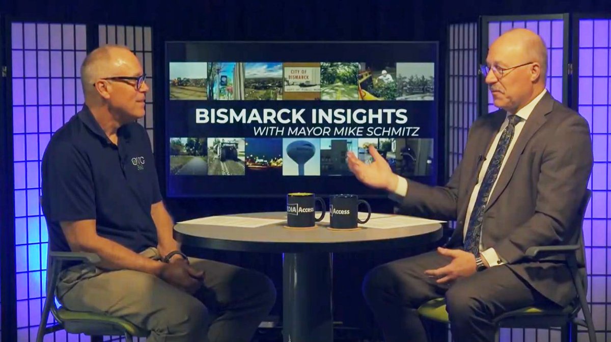 Ep. 78 of Bismarck Insights premiers this week! Join Mayor Mike Schmitz ...