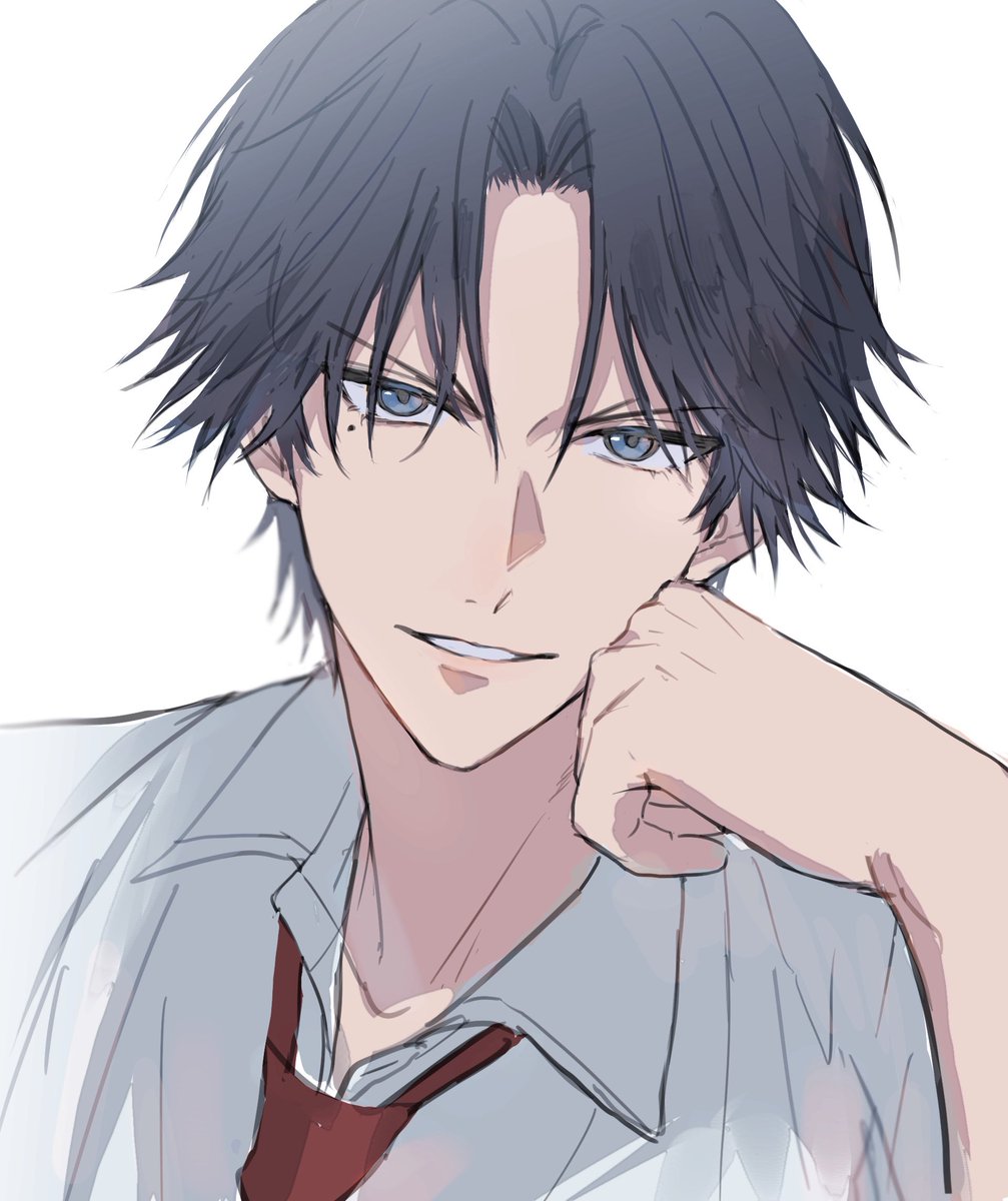 lo_to7's tweet photo. ふと私って最近アニメカラーのあとべくん描いてたっけ��て思い、過去絵探しにいったら全然なかった……アニメカラーもしっかり好きです❗️ https://t.co/1CNCiccSqL