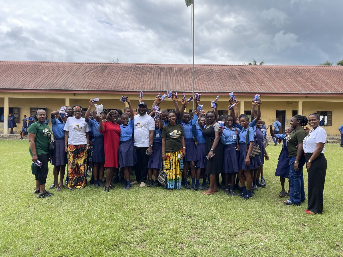Nudgeafrika's tweet photo. Every pad distributed is dignity restored, confidence strengthened, and hope renewed for a young girl.

Through our “Break the Silence: End Period Poverty” Outreach, we are reaching girls with care, awareness, and compassion.

#NudgeforHer
#endperiodpoverty
#NudgeBridgeInitiative https://t.co/ERLHnN6RRH