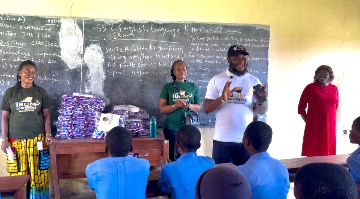 Nudgeafrika's tweet photo. Every pad distributed is dignity restored, confidence strengthened, and hope renewed for a young girl.

Through our “Break the Silence: End Period Poverty” Outreach, we are reaching girls with care, awareness, and compassion.

#NudgeforHer
#endperiodpoverty
#NudgeBridgeInitiative https://t.co/ERLHnN6RRH