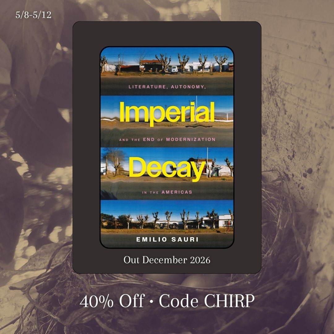 northwesternup's tweet photo. As we enter the final hours of our Fall 2026 catalog sale, we're sharing a few more highlights from the upcoming season.

Use code CHIRP at checkout to get 40% off these and more of our books until midnight tonight.

https://t.co/j9h6yqYRjI https://t.co/CASWl2CGyN