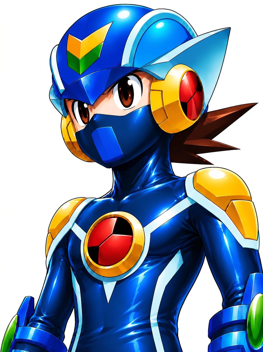 syumarifox's tweet photo. AI生成ですけどCF熱斗くんがいい感じにできてマットな質感からぴっちりてかてかまでできたので全���乗っけてみるの巻
#AIイラスト https://t.co/XuwtezJytn