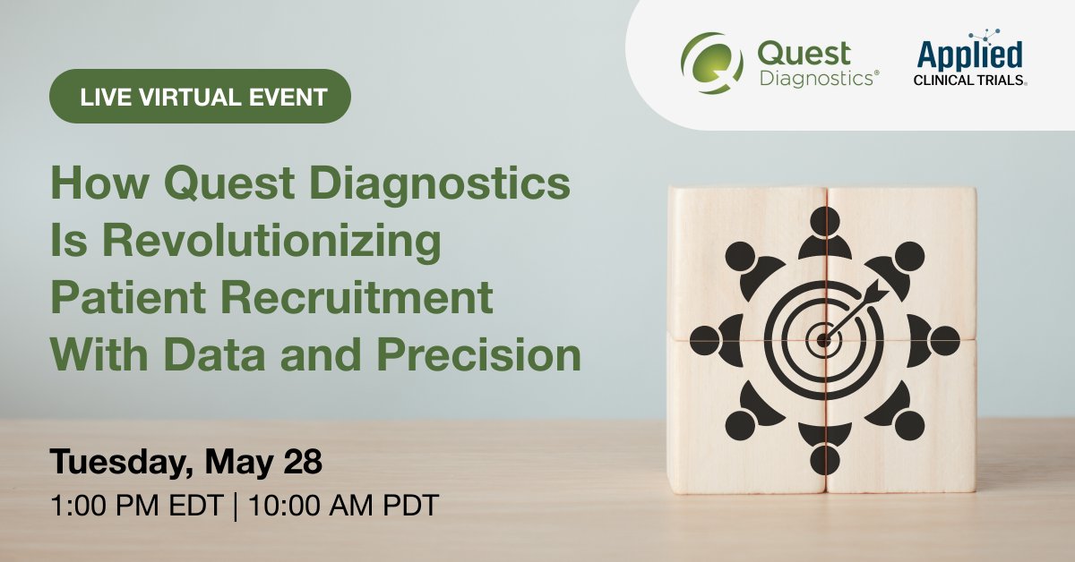 Clin_Trials's tweet photo. This webinar breaks down a smarter, data-driven approach to patient identification and outreach, showing how to improve precision, reduce cost, and accelerate timelines.

Save your spot: https://t.co/KlYi9903X3 https://t.co/R28C2xhlDO