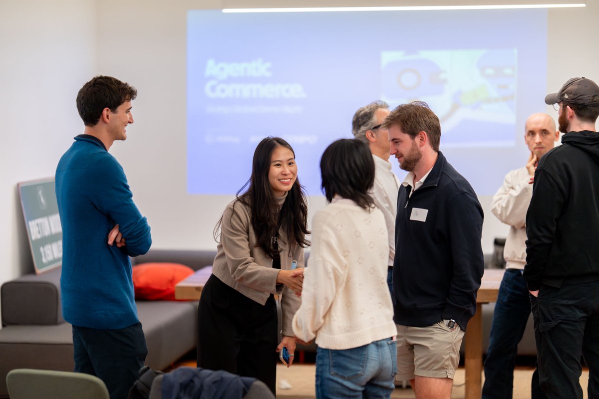 earth_star7mars's tweet photo. Honored to demo @xagentpay at Going Global: Agentic Commerce Demo Night in SF last week, hosted by @stripe , @officialhitpay and @brettonai .

We showed an end-to-end agentic payment: a user agent and a merchant agent transacting over Stripe's MPP protocol, with payments settled through both Stripe and HitPay rails — no humans, no API keys in the loop.

Xagent is building the A2A commerce protocol where merchant agents meet user agents. MPP and x402 are both becoming foundational rails for this — exciting to see the ecosystem come together.

Huge thanks to the teams at @stripe, @hitpay and @brettonai for the opportunity.

We'll keep shipping. 🚀