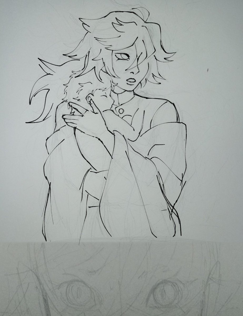 vala726045's tweet photo. Guys what do we think about this concept for my next mama giyuu 🌊 art https://t.co/bYbe8V5m18