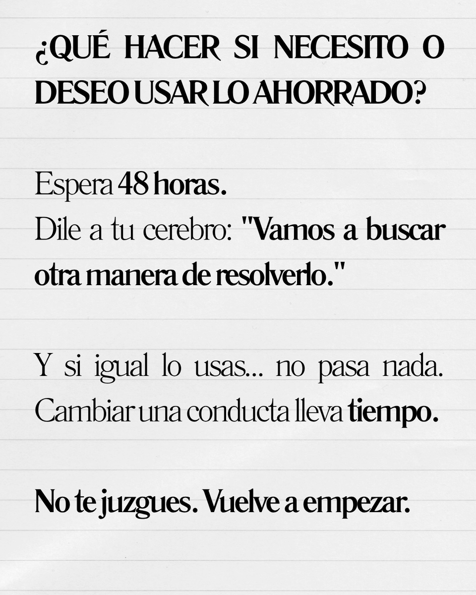 sermenteriqueza's tweet photo. ¿Qué hacer cuando deseo usar lo ahorrado, sin propósito? https://t.co/kddokq64N2