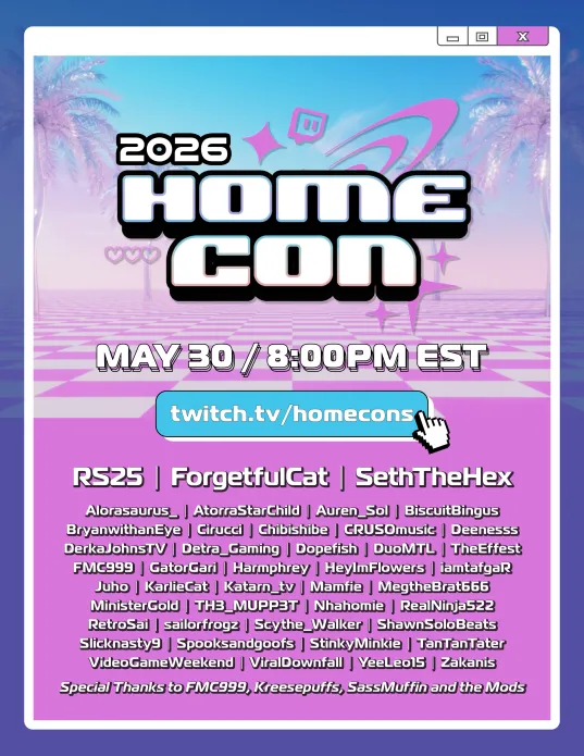 Home_ConTTV's tweet photo. Our alternative to TwitchCon is back!   If you aren't attending, want to see a variety of great streamers, watch some funny bits, win game keys, or just support charity,

@Home_ConTTV
is for YOU!  #twitch #convention #twitchcon https://t.co/wczWm0OEMu
