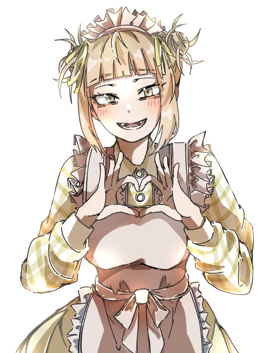 お祝いで描いたメイド服トガちゃん🫶 このデザイン可愛すぎるありがとうﾆｼﾉ