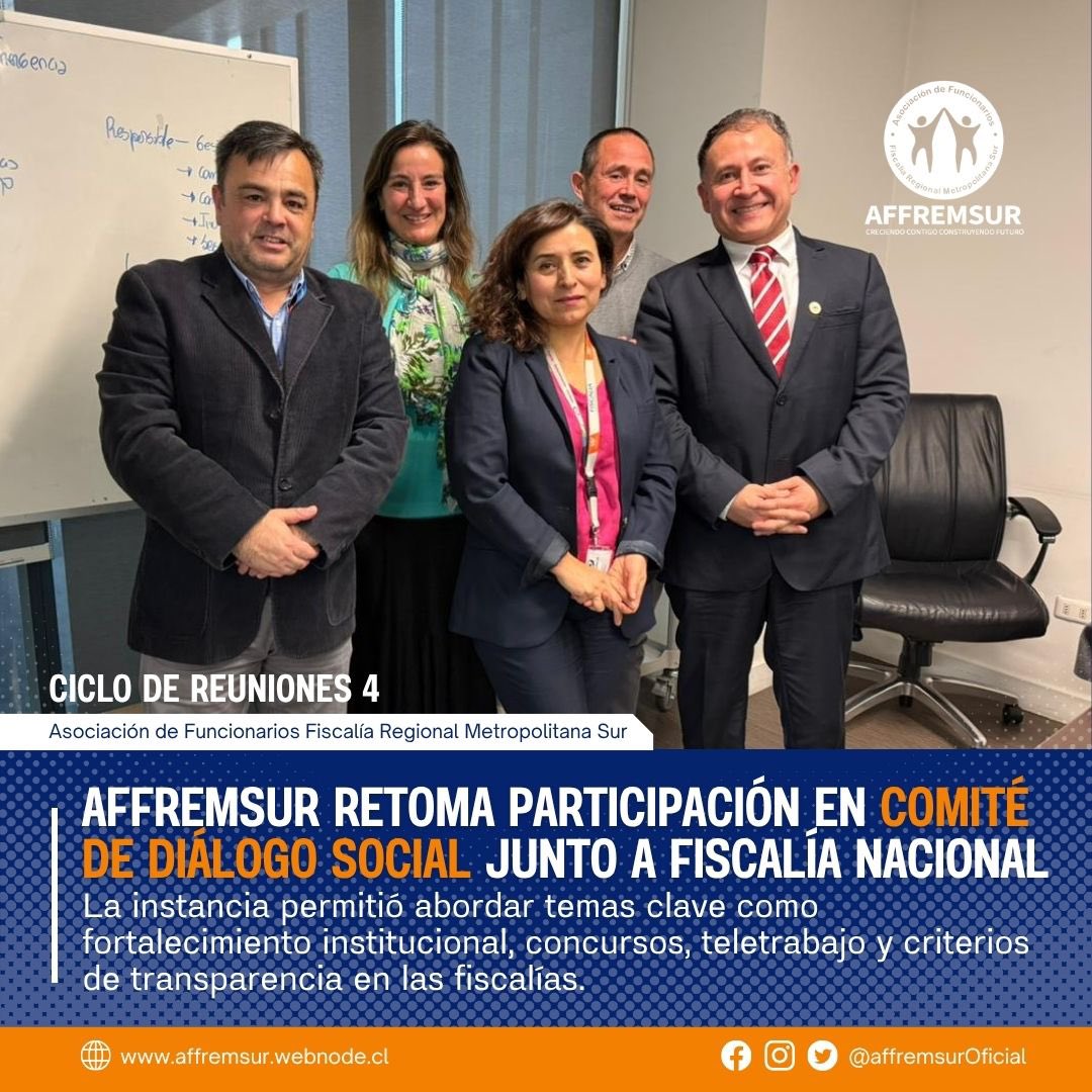 Asociación de Funcionarios Fiscalía Sur y Nacional tweet media