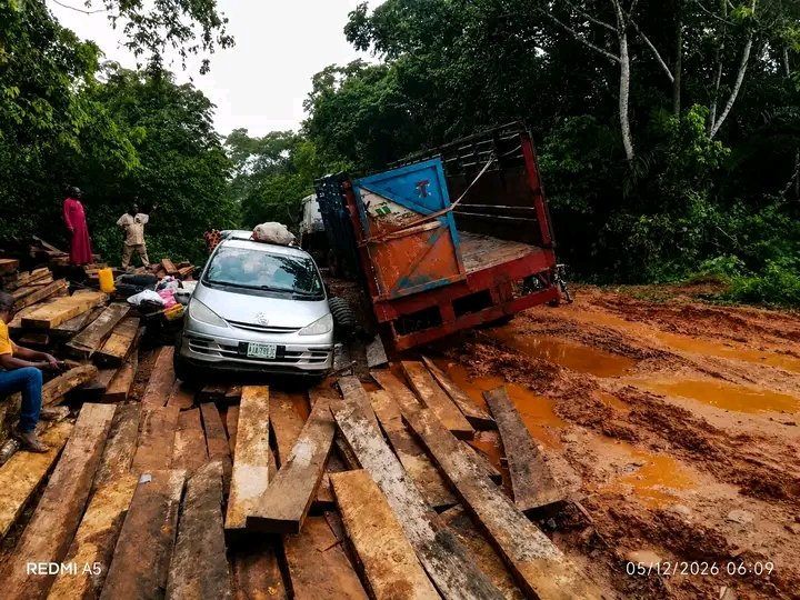 chuks_CG's tweet photo. This is ikom-Obudu Road, Cross River State Nigeria.

As at Today 5th May 2026!

@basseyotu https://t.co/pzTduVXDLD