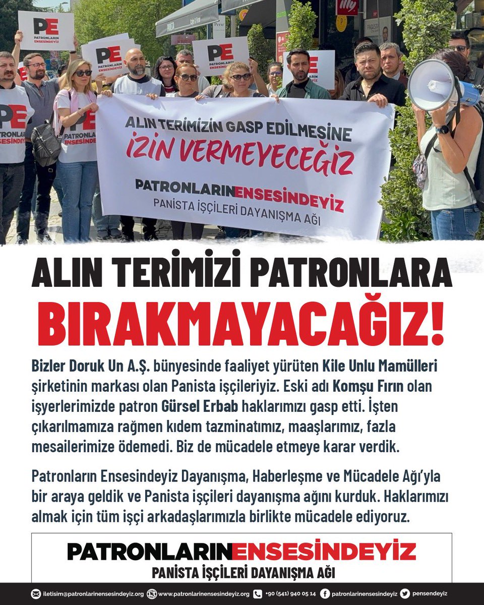 Patronların Ensesindeyiz tweet media
