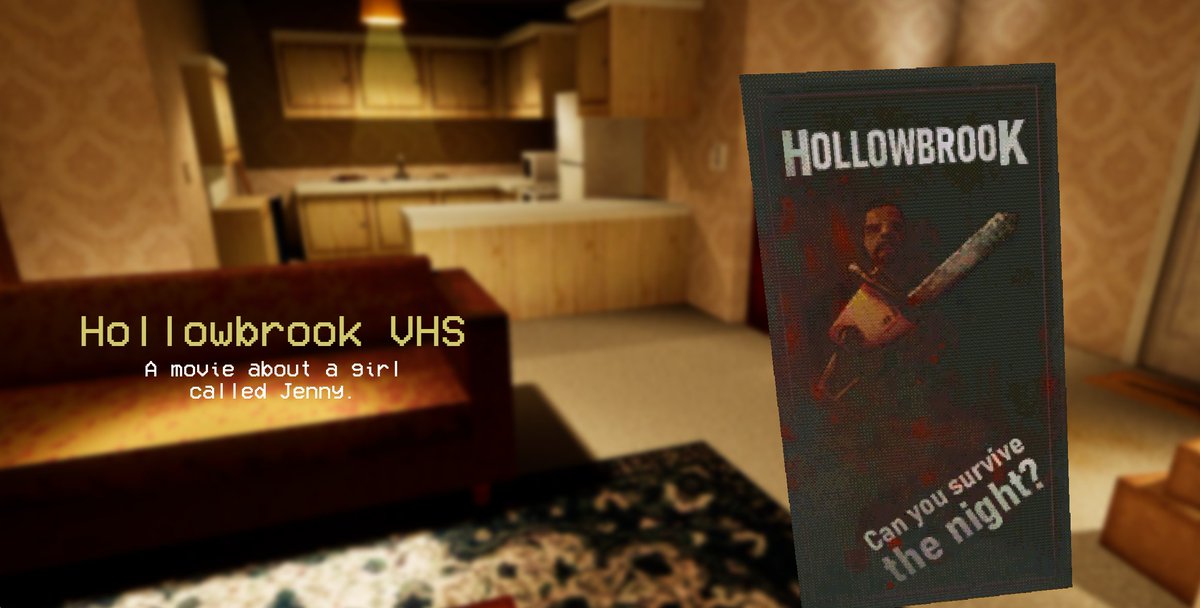 YetifaceGames's tweet photo. Can you survive the night? #HollowbrookApartments #IndieGame #HorrorGame https://t.co/0kWL5ObzWU