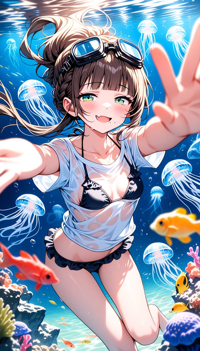 おやすみなさい。Zzz(¦3[···]) SFW #Days_AI #AIイラスト