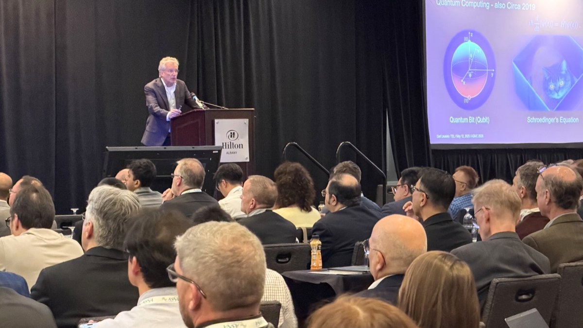 SEMIAmericas's tweet photo. We kicked off #SEMI_ASMC this morning with opening remarks, the 2025 Best Paper Award & Best Student Paper Award presentations, and an insightful opening keynote from Gert Leusink of TEL, sponsored by Rigaku.

Looking forward to a great week of collaboration, innovation, and technical discussions with the semiconductor manufacturing community ahead! https://t.co/ugWTeD6O0Y