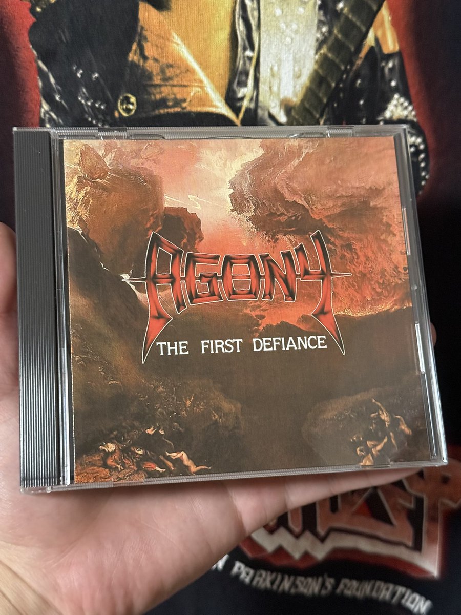 Nowplaying #AGONY🇸🇪 #TheFirstDefiance #ThrashMetal