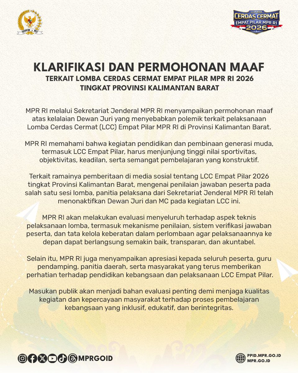 pambu1980's tweet photo. @Beritasatu Udah direspon sekretariat MPR koq https://t.co/qq3jxoAjz8
