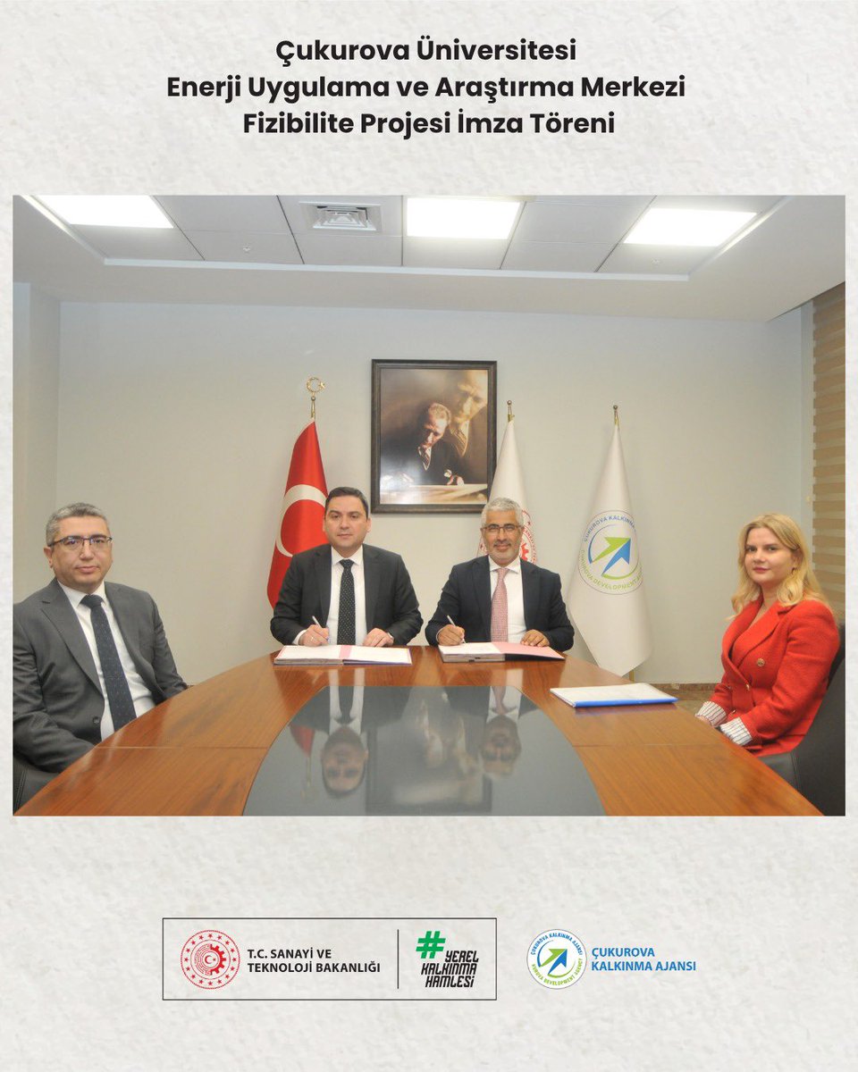 ckaorgtr's tweet photo. #ÇKA Fizibilite Destek Programı kapsamında desteklenen proje ile Çukurova Üniversitesi’nin yeşil kampüs vizyonunun güçlendirilmesi ve enerji teknolojileri alanında bölgesel kapasitenin artırılması hedefleniyor.

⚡ Proje kapsamında, Enerji Uygulama ve Araştırma Merkezi için kapsamlı bir fizibilite çalışması hazırlanarak, sürdürülebilir ve yenilikçi enerji çözümlerine zemin oluşturulacak.

@TCSanayi @KalkinmaAjansGM