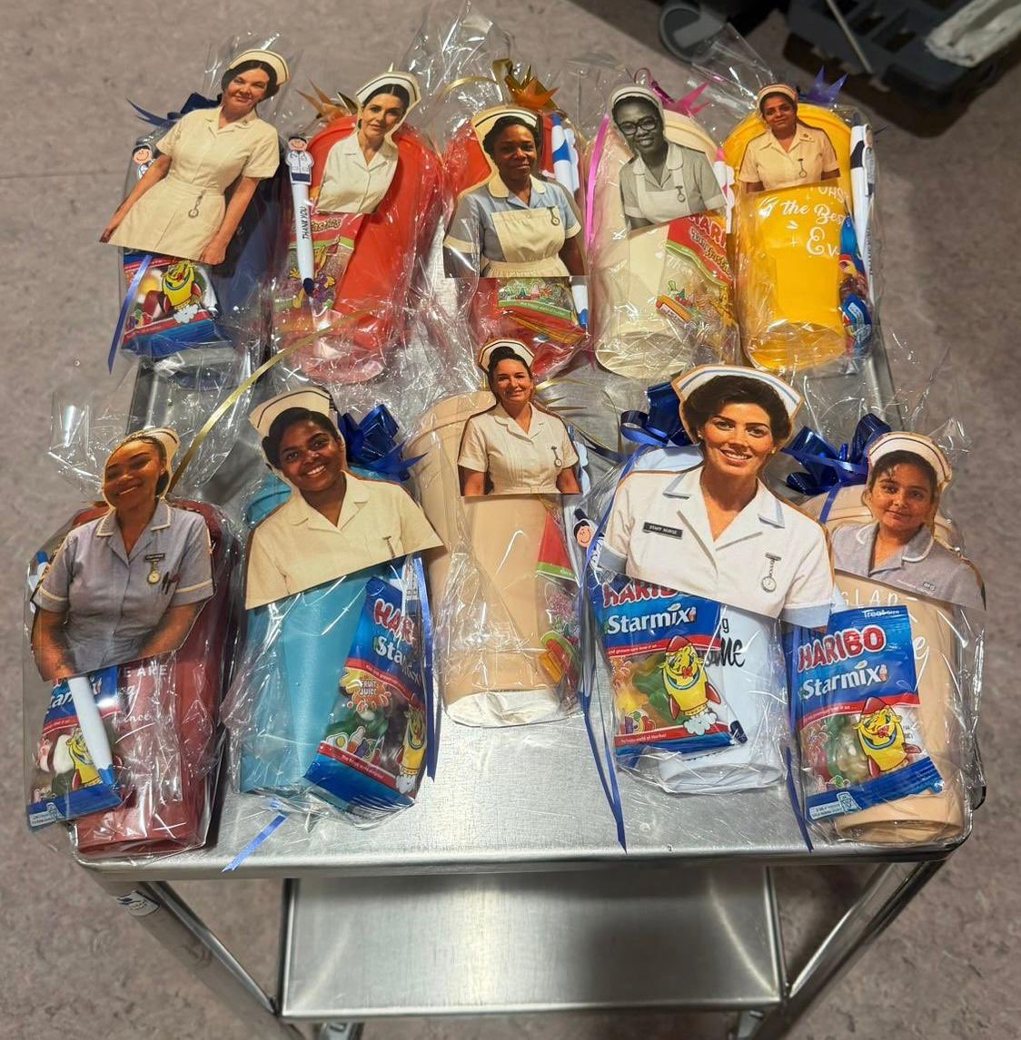 AMU_NMGH's tweet photo. Personalised gifts for our nurses to show appreciation for all their hard work daily. https://t.co/FR5mK9gDgK