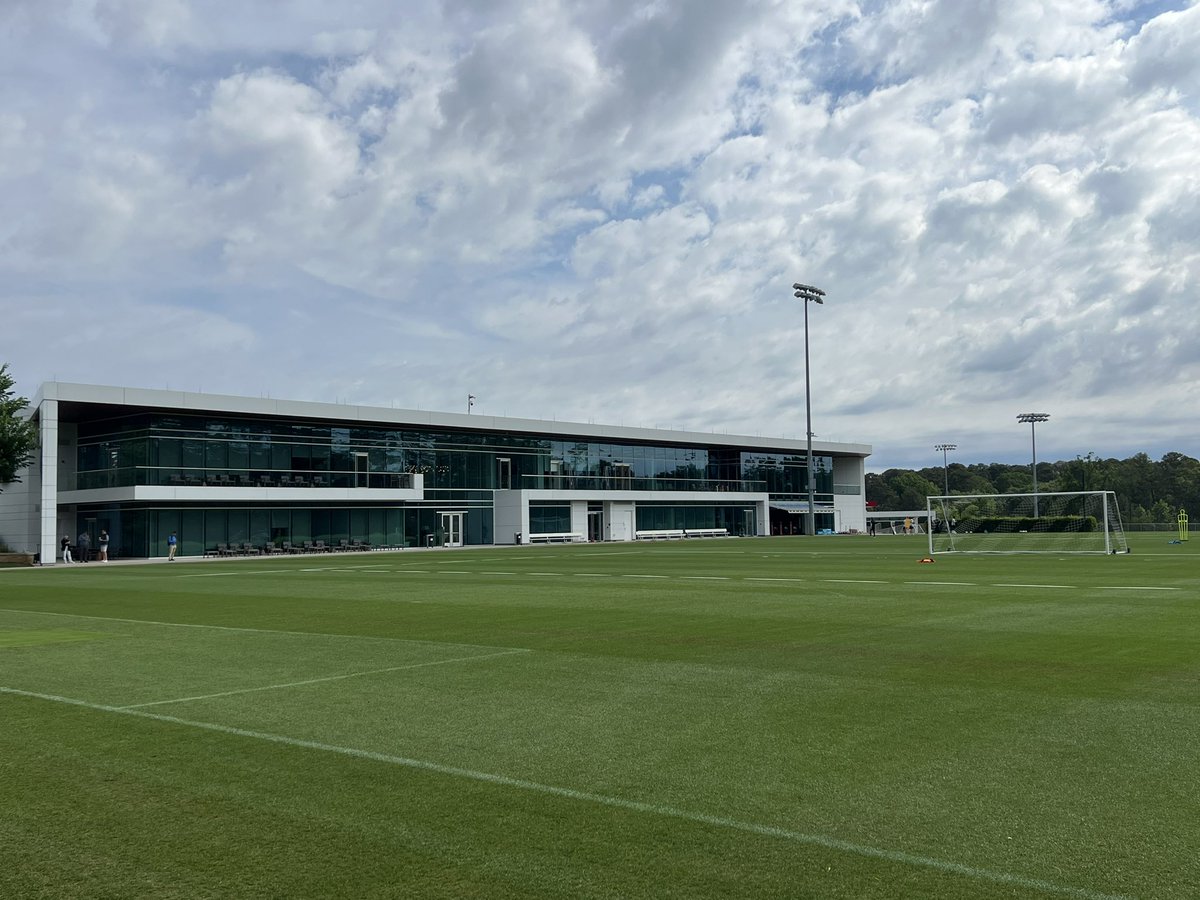 CalumAEwing's tweet photo. An absolute pleasure getting to attend an Atlanta United training session for the first time repping @natsoccertv.

Miguel Almiron and Alexey Miranchuk were not seen on the field, but Ronald Hernandez was. https://t.co/7FkEhCsJrb